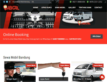 Tablet Screenshot of abigailrental.com